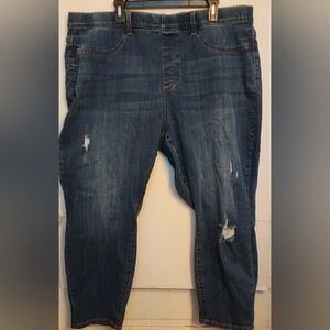 Judy Blue Jeggings Jeans Distressed